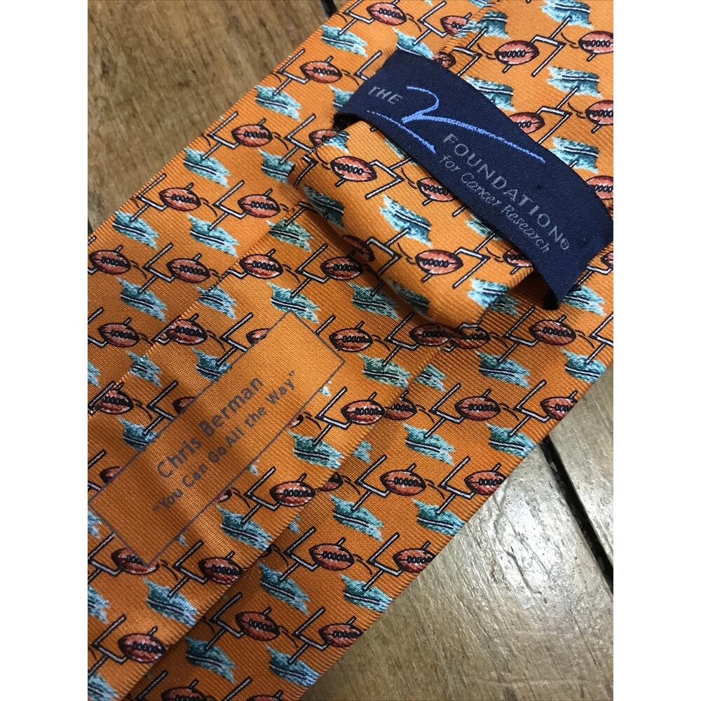 V Foundation “Chris Berman” Mens Tie‎ Football